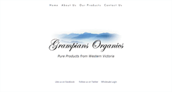 Desktop Screenshot of grampiansorganics.com