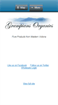 Mobile Screenshot of grampiansorganics.com